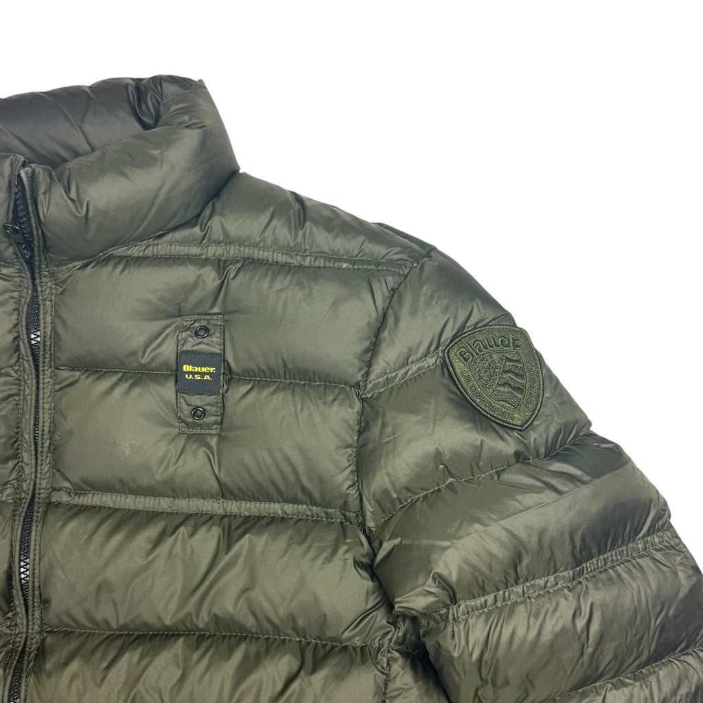 Blauer Puffer (M)