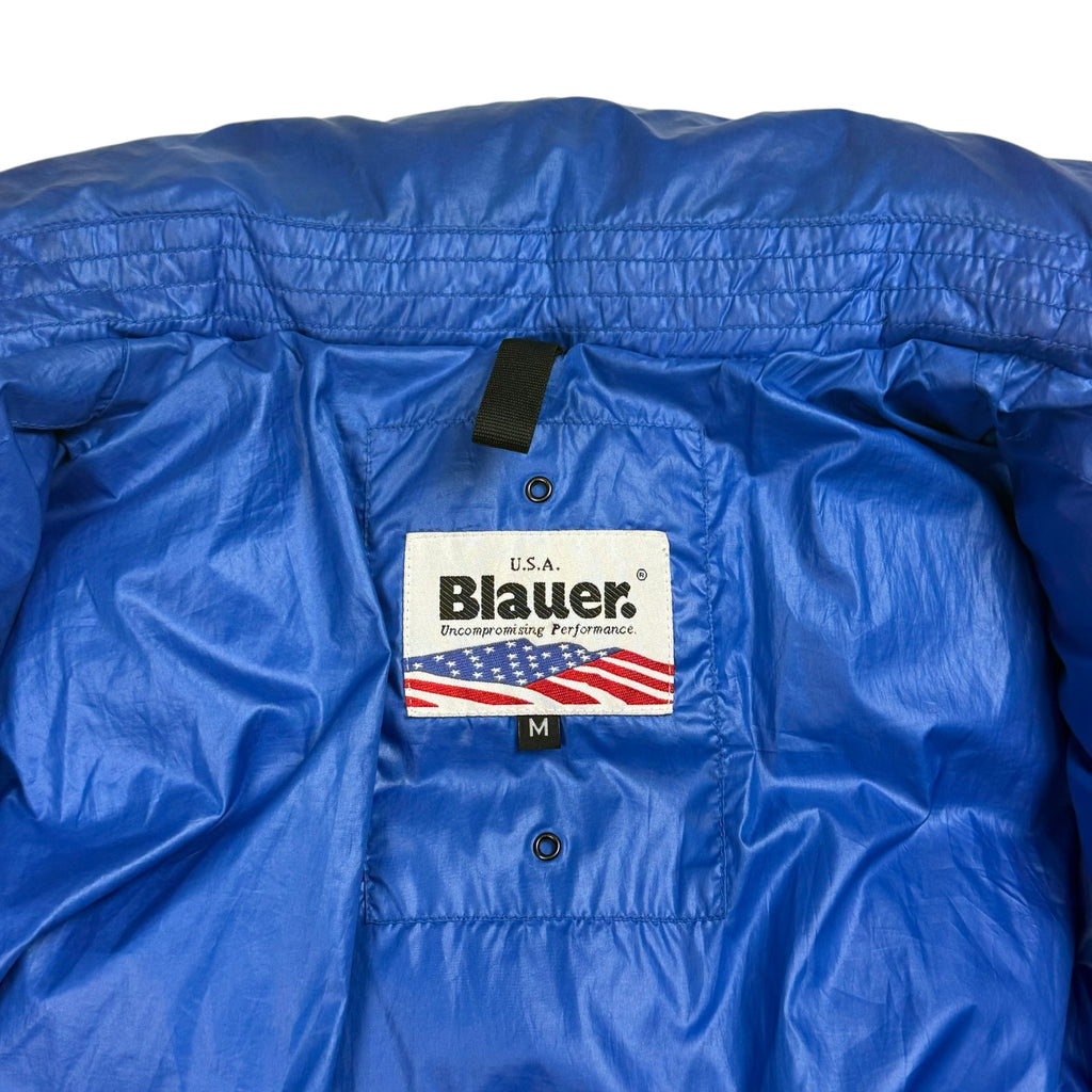 Blauer Vintage Puffer (M)