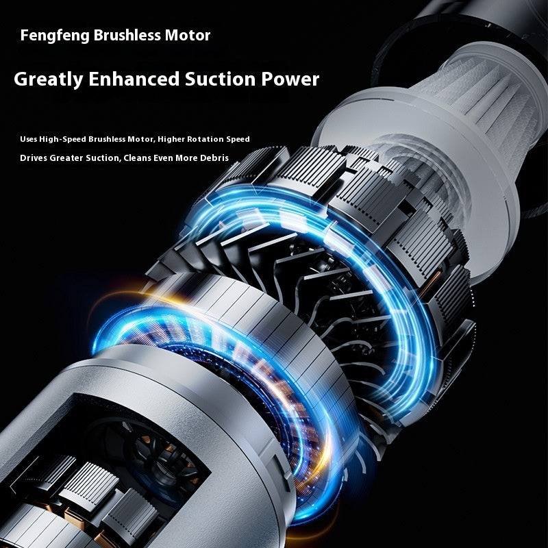 Kompakter High-Power Autostaubsauger