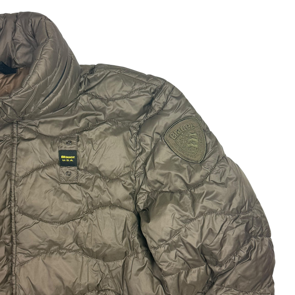 Blauer Puffer (L)