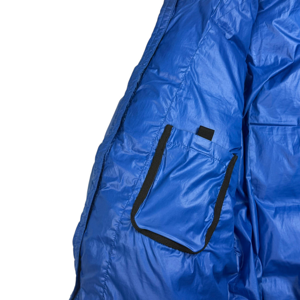 Blauer Vintage Puffer (M)