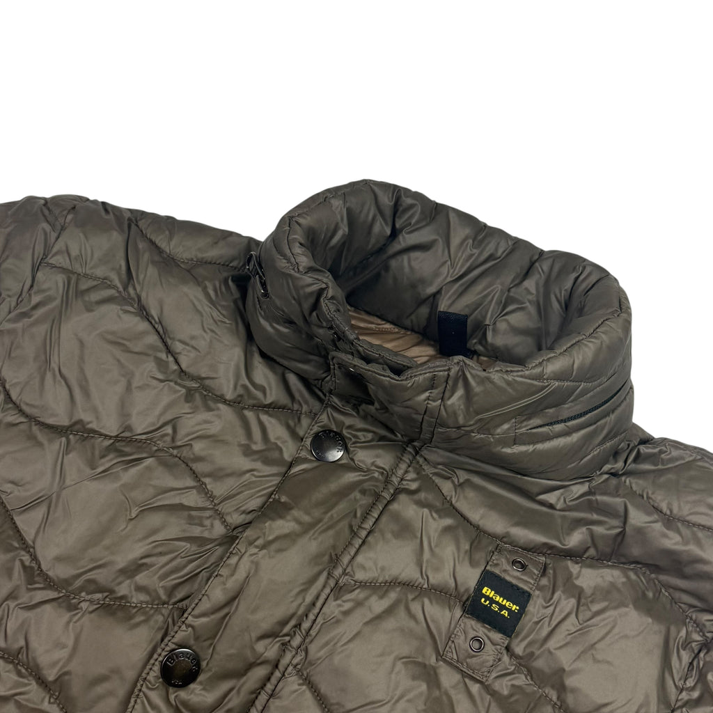 Blauer Puffer (L)