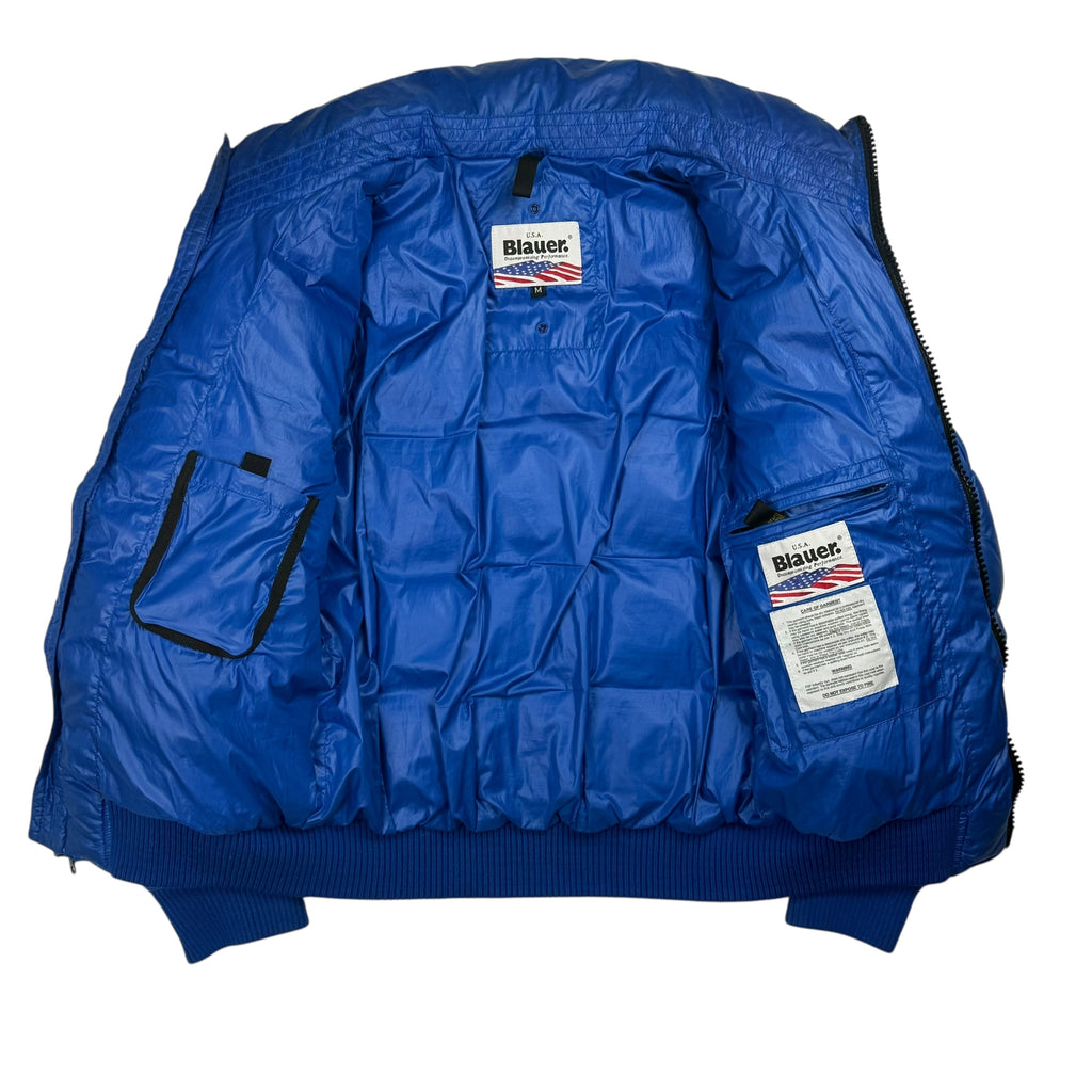 Blauer Vintage Puffer (M)