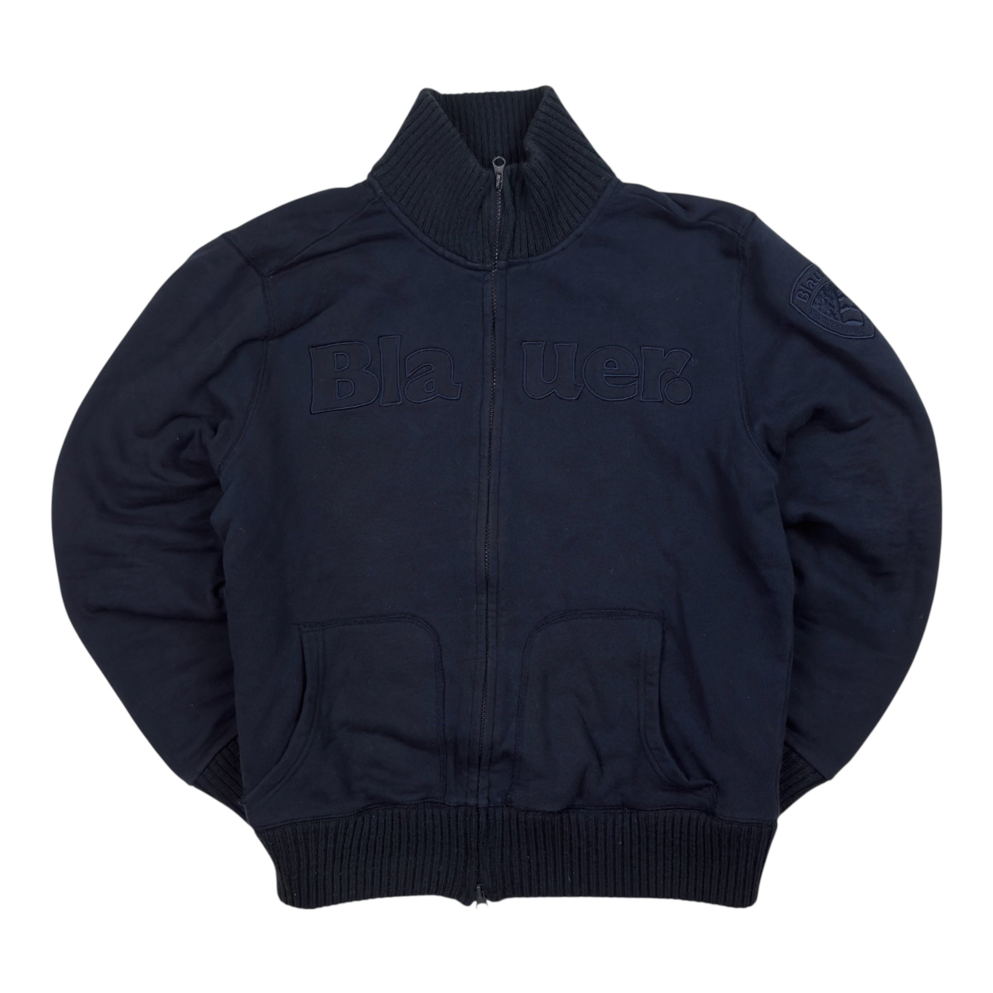 Blauer Zipper (L)