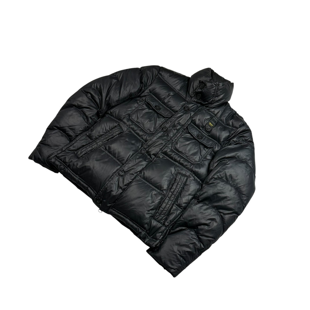Blauer Pufferjacke (M)