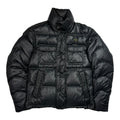 Blauer Pufferjacke (M)
