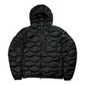 Blauer Puffer Shiny (L)