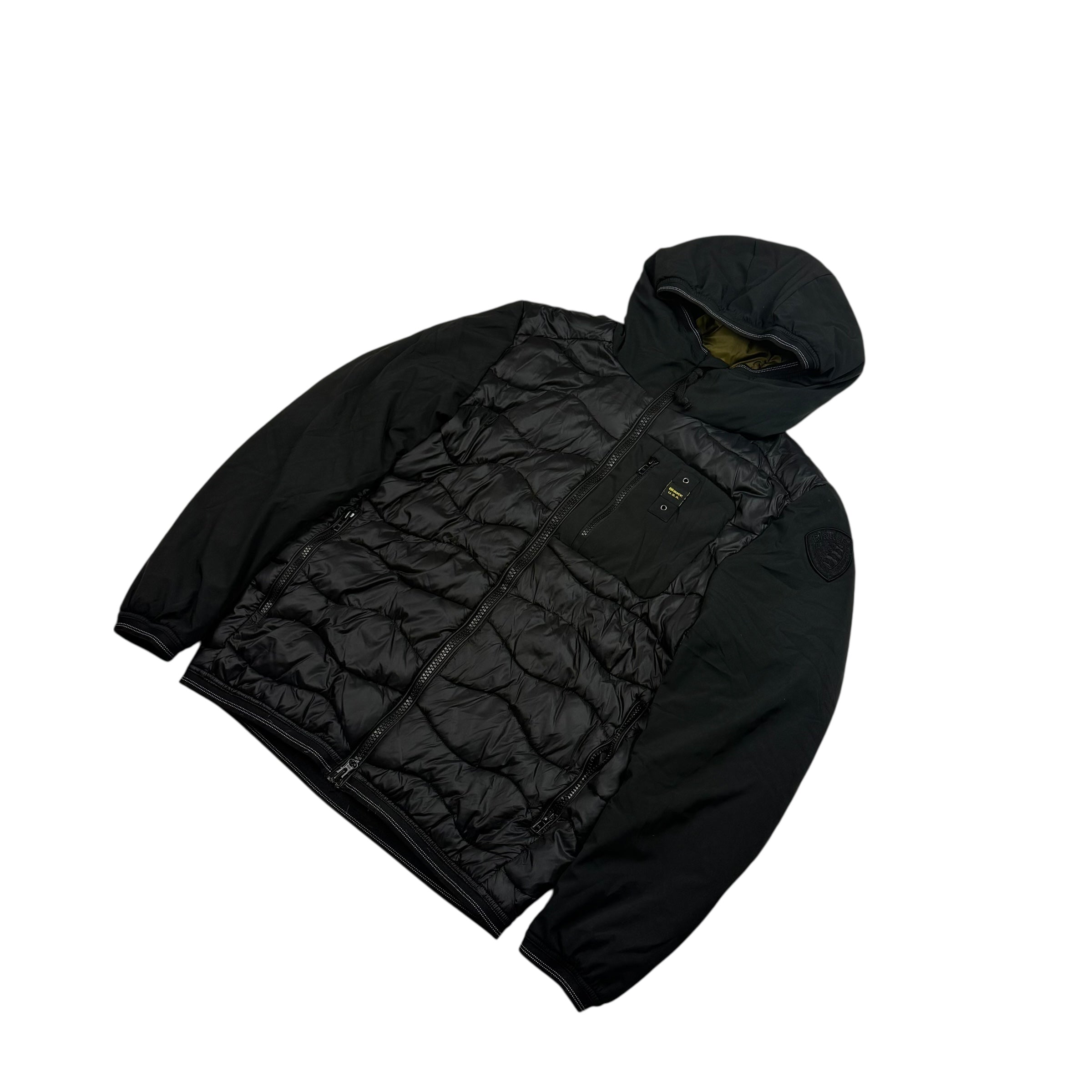 Blauer Pufferjacket (M)