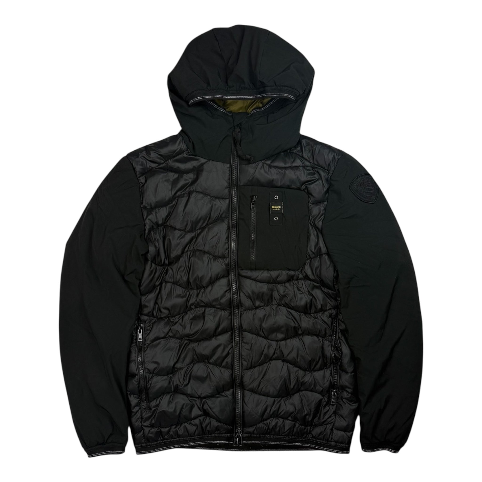Blauer Pufferjacket (M)