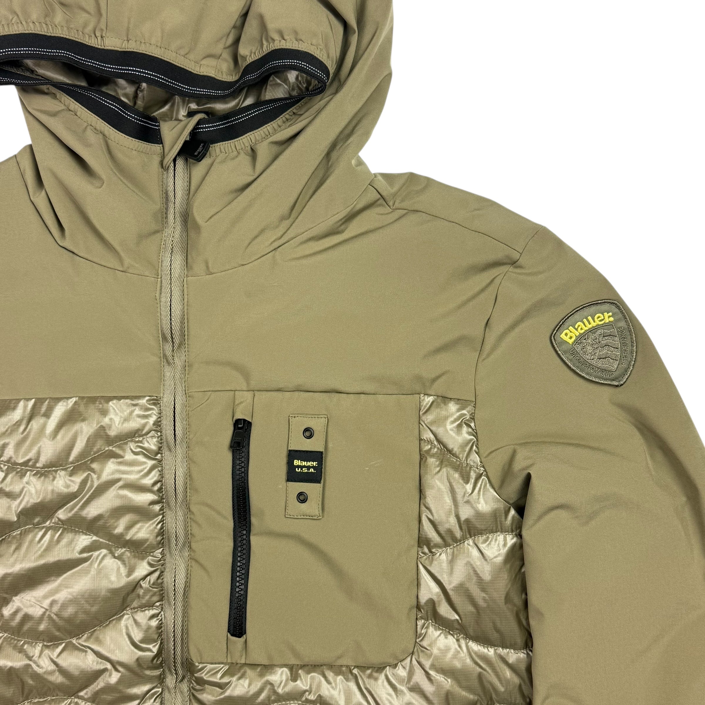 Blauer Pufferjacket (XL)