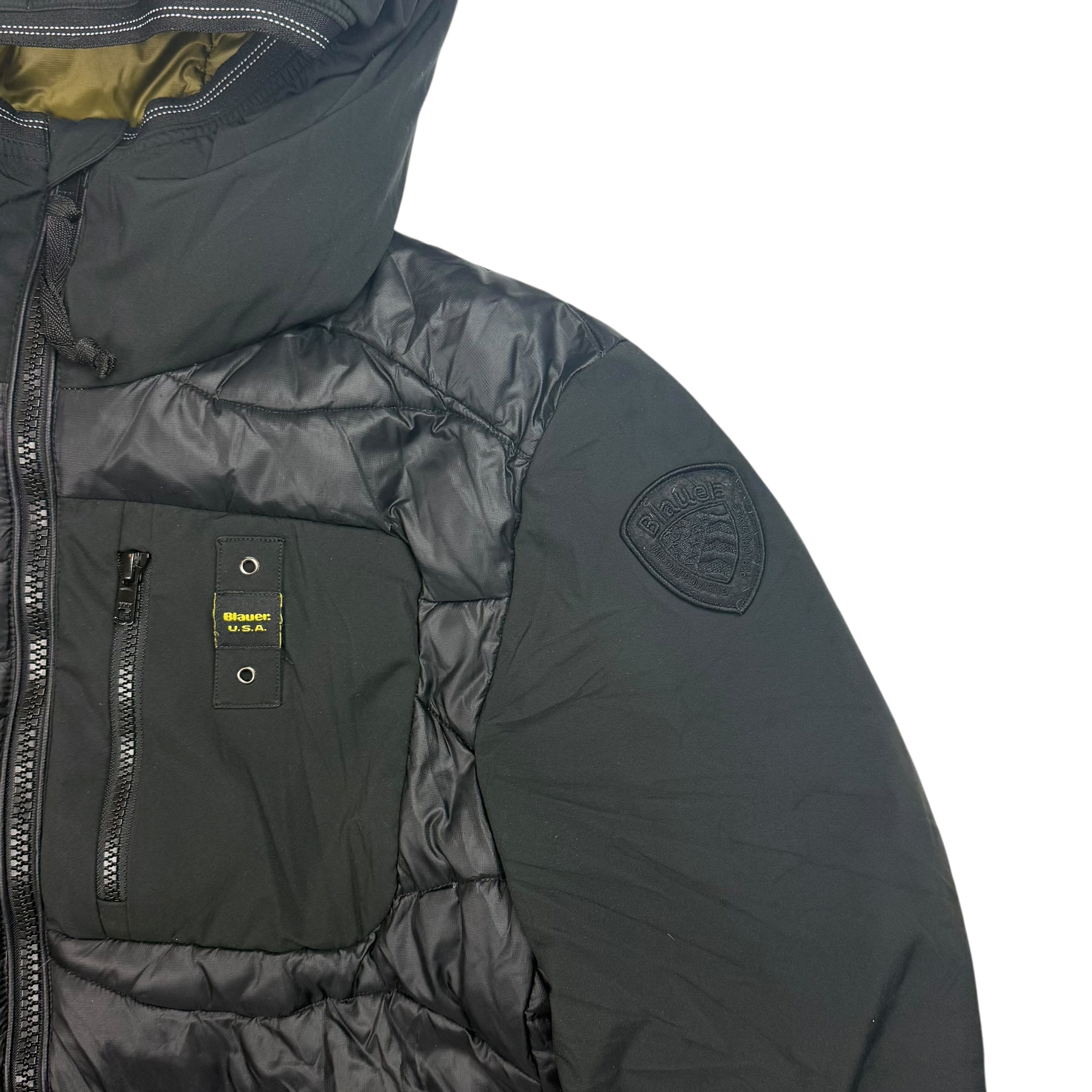 Blauer Pufferjacket (M)