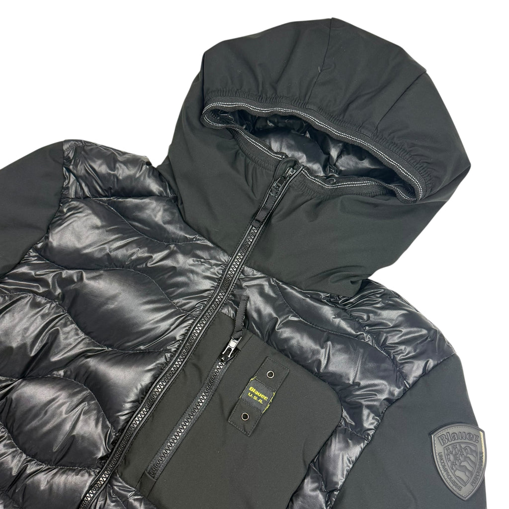 Blauer Puffer (M)