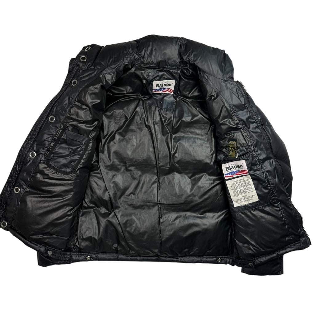 Blauer Pufferjacke (M)