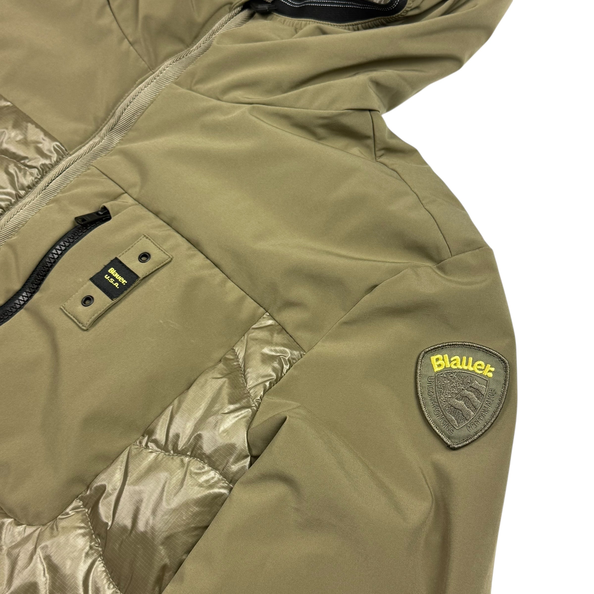 Blauer Pufferjacket (XL)