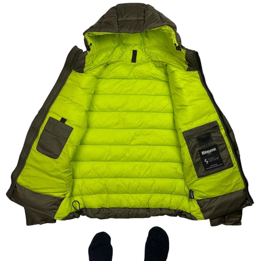 Blauer Pufferjacket (M)