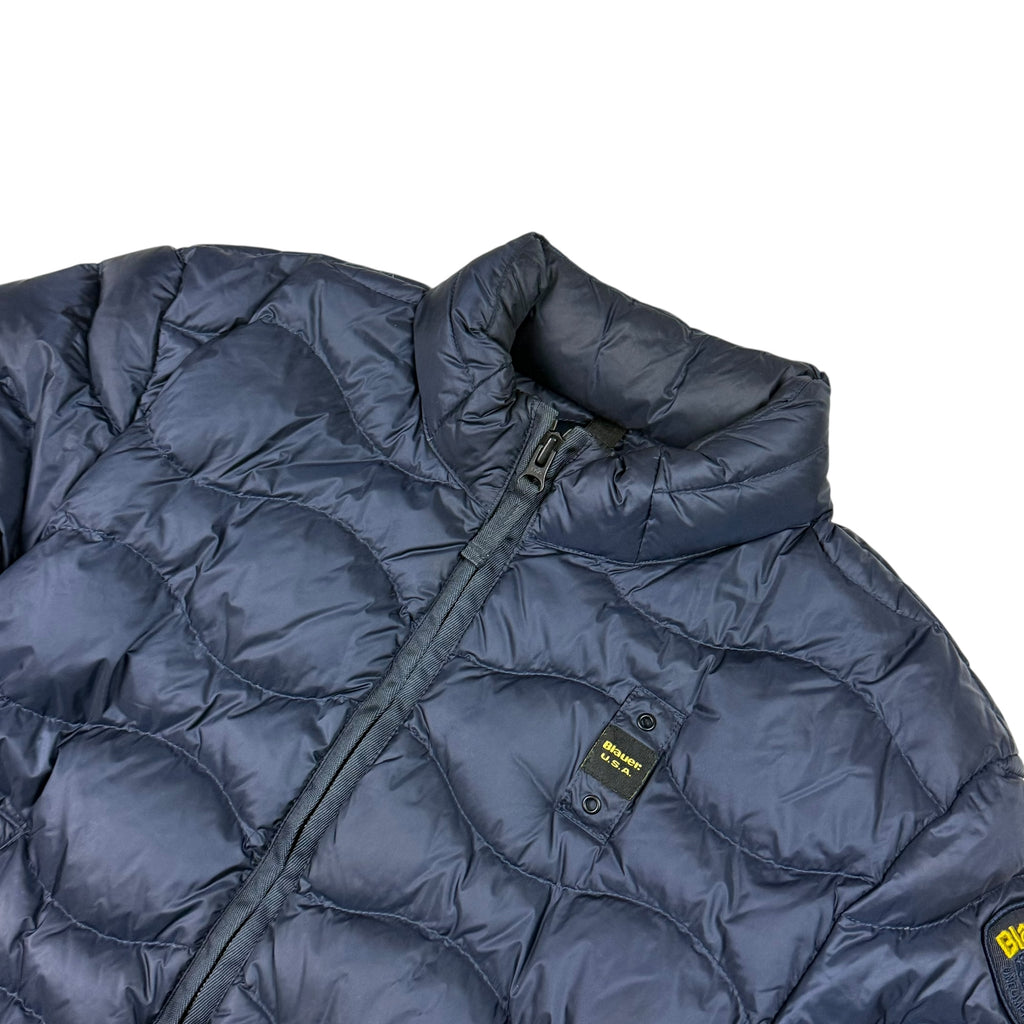 Blauer Puffer (S)