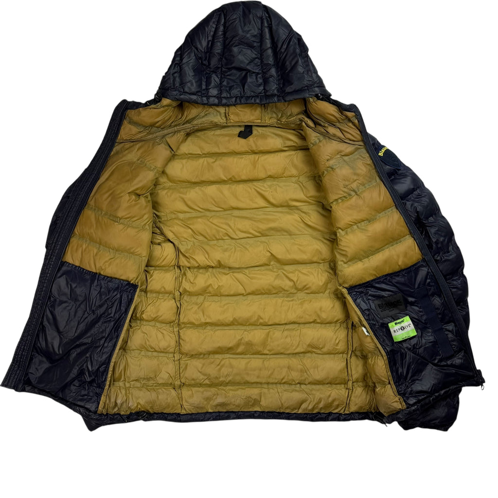 Blauer Pufferjacket (M)