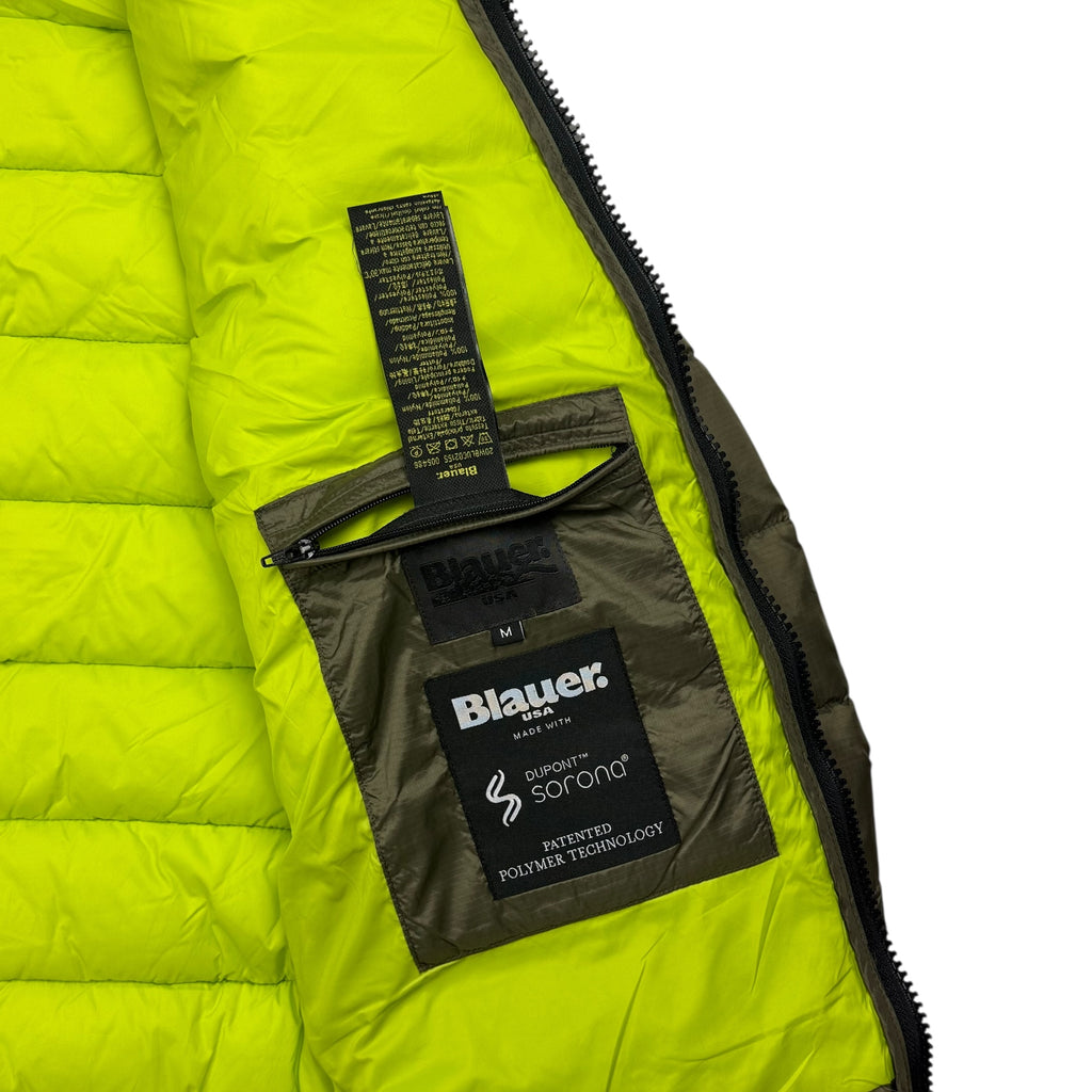 Blauer Pufferjacket (M)