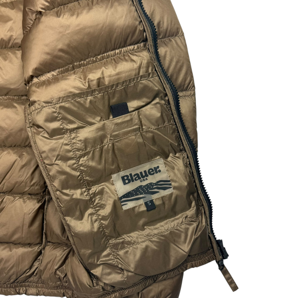 Blauer Pufferjacket (M)