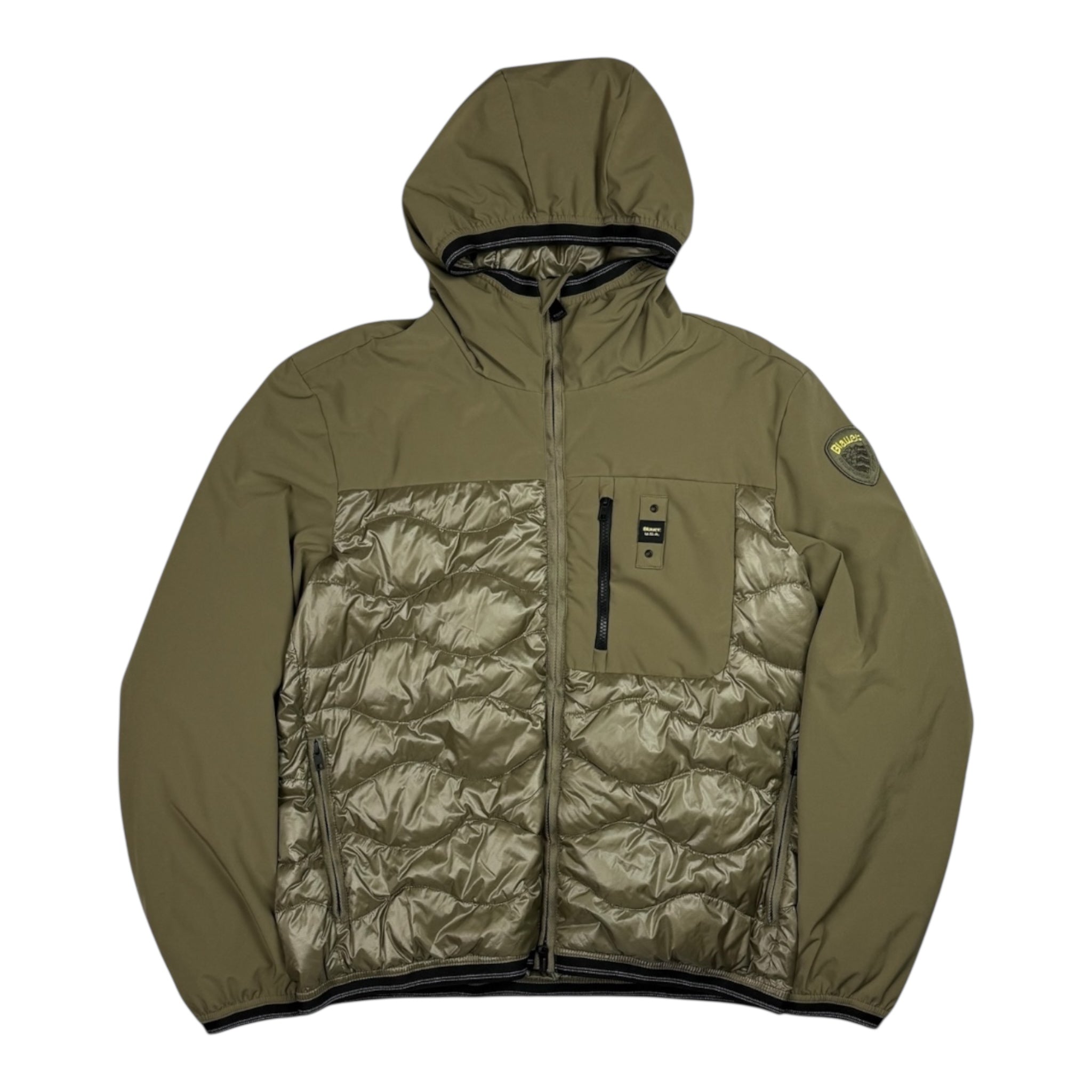 Blauer Pufferjacket (XL)