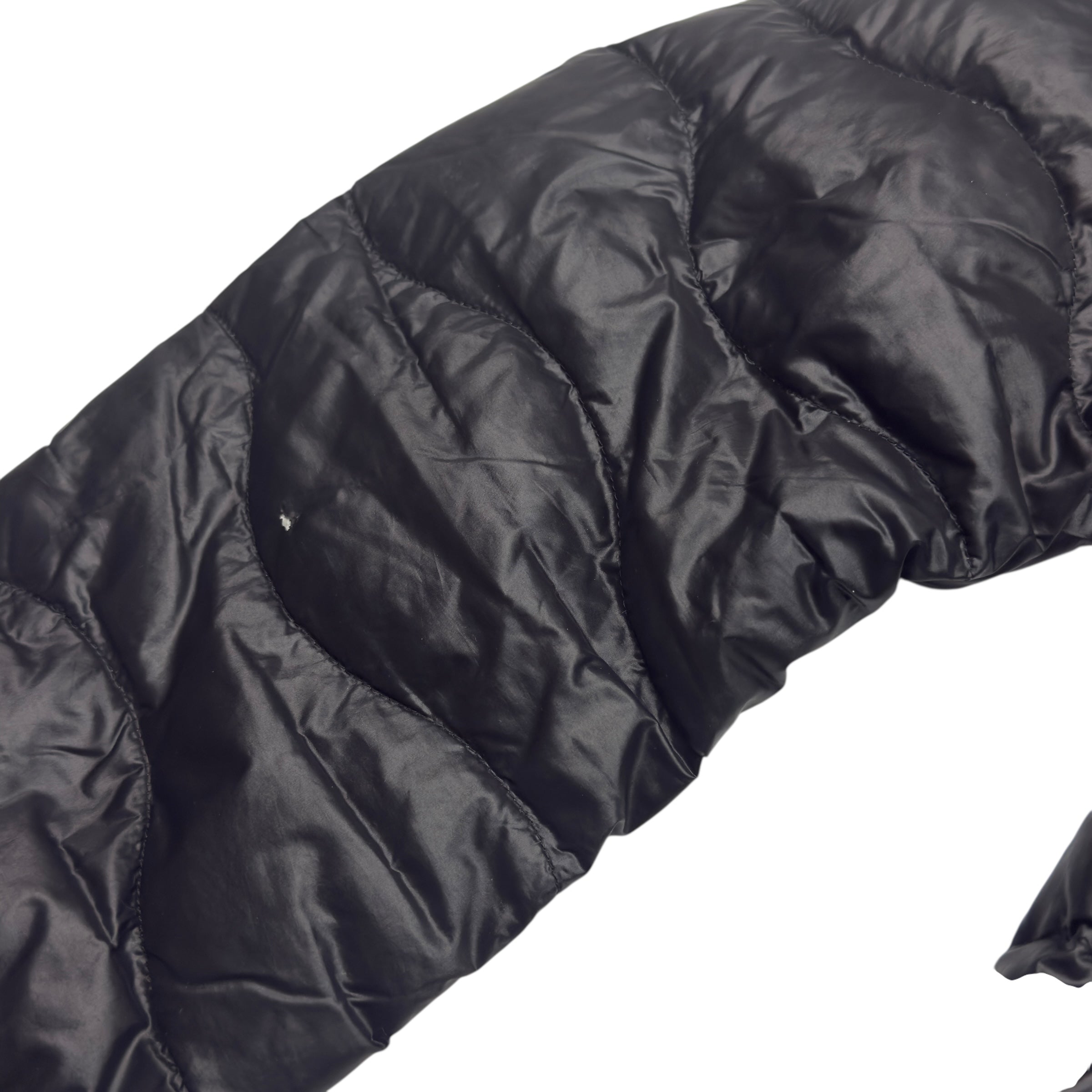 Blauer Puffer Shiny (XL)