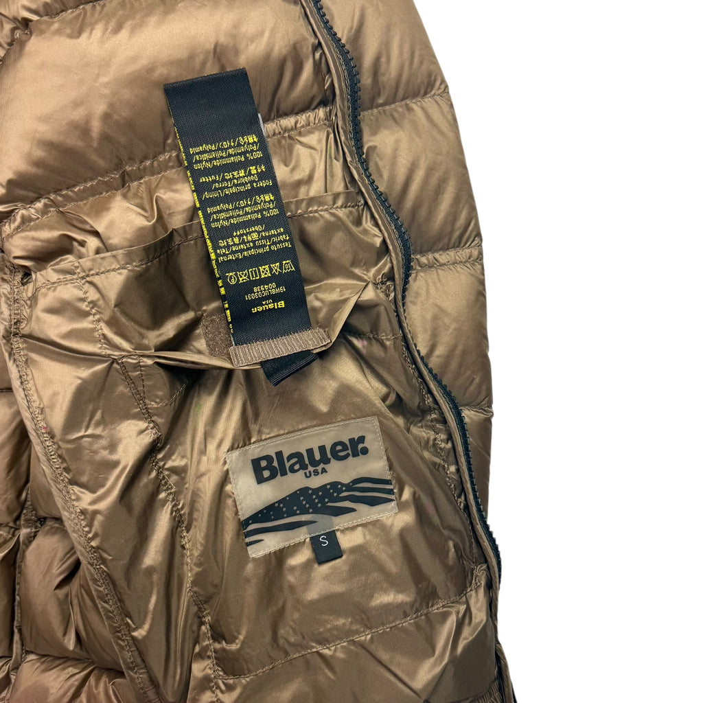Blauer Pufferjacket (M)