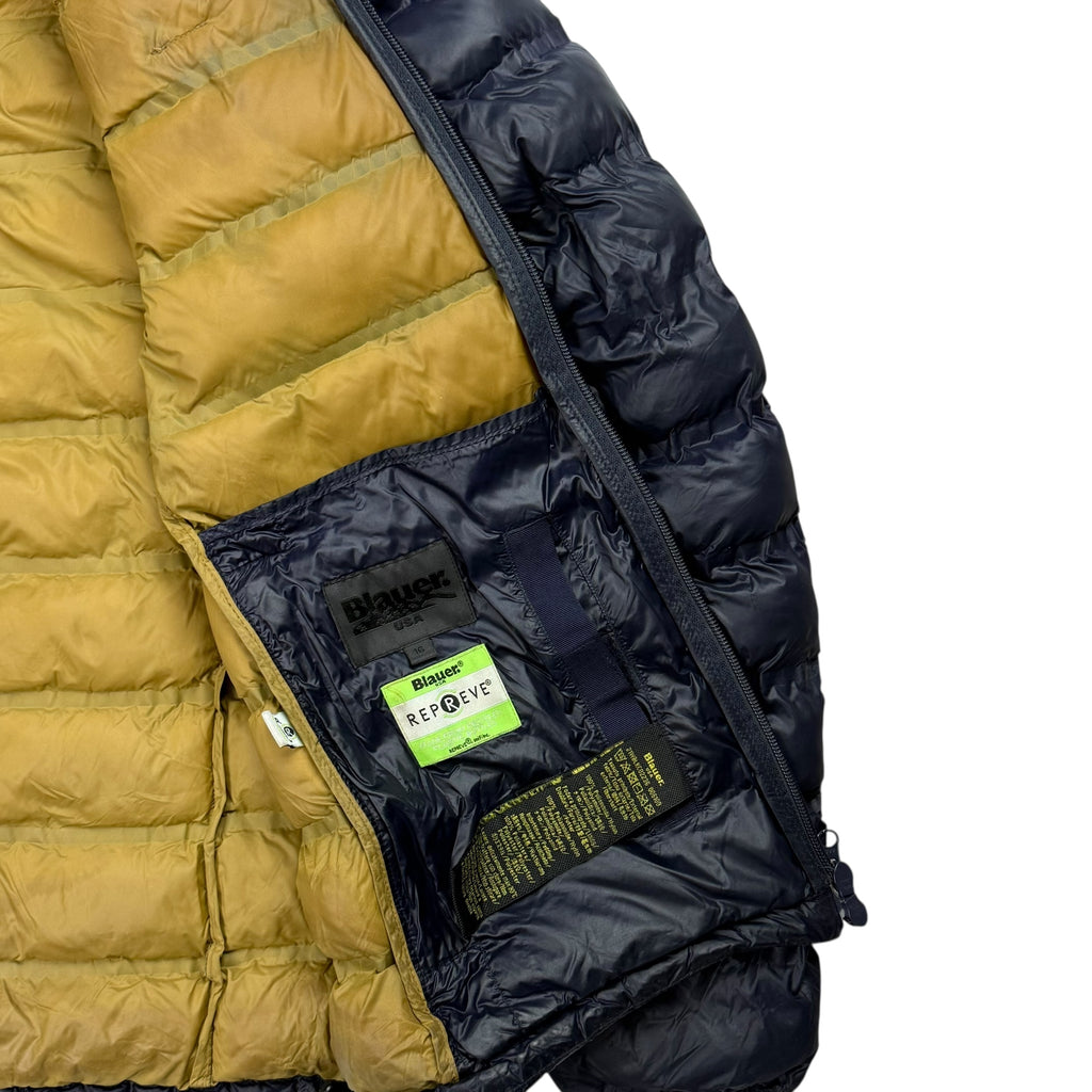 Blauer Pufferjacket (M)