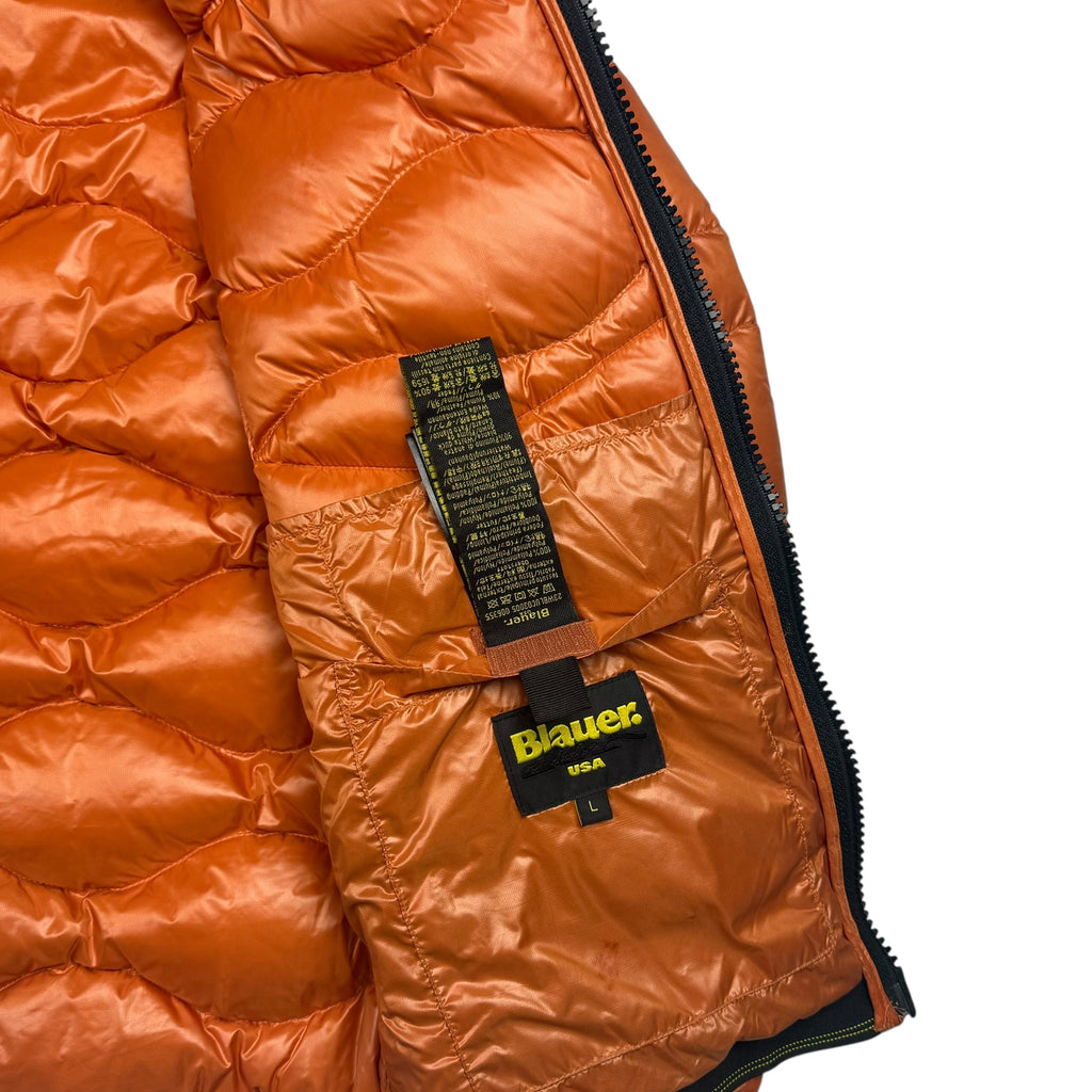 Blauer Pufferjacket (L)