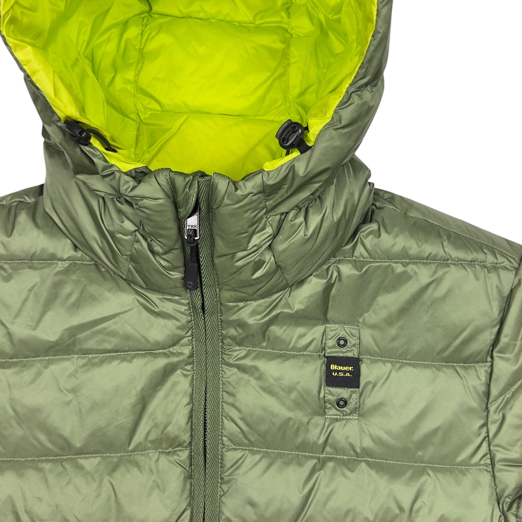 Blauer Puffer (L)