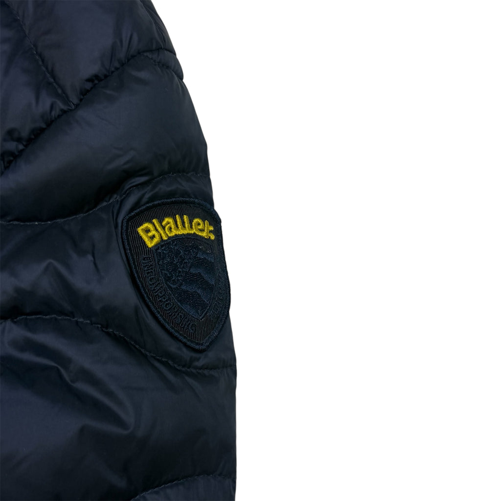 Blauer Puffer (S)