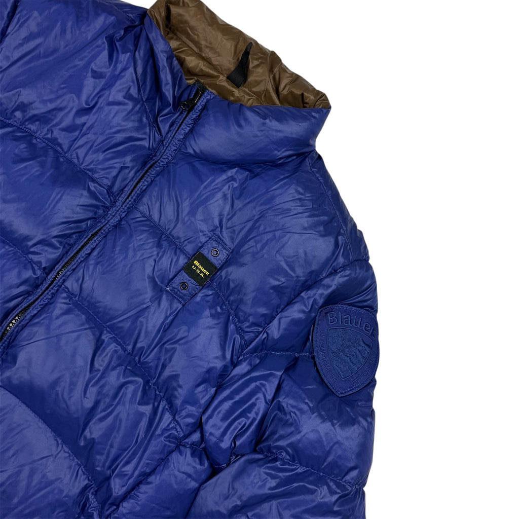 Blauer Pufferjacket (L)