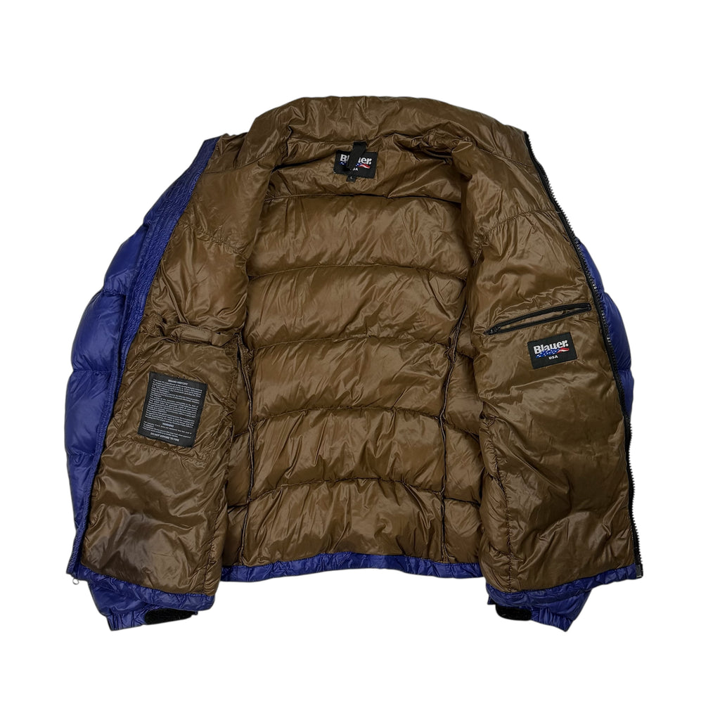 Blauer Pufferjacket (L)