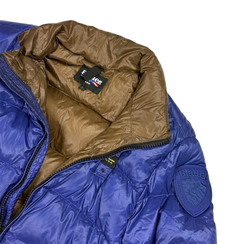 Blauer Pufferjacket (L)