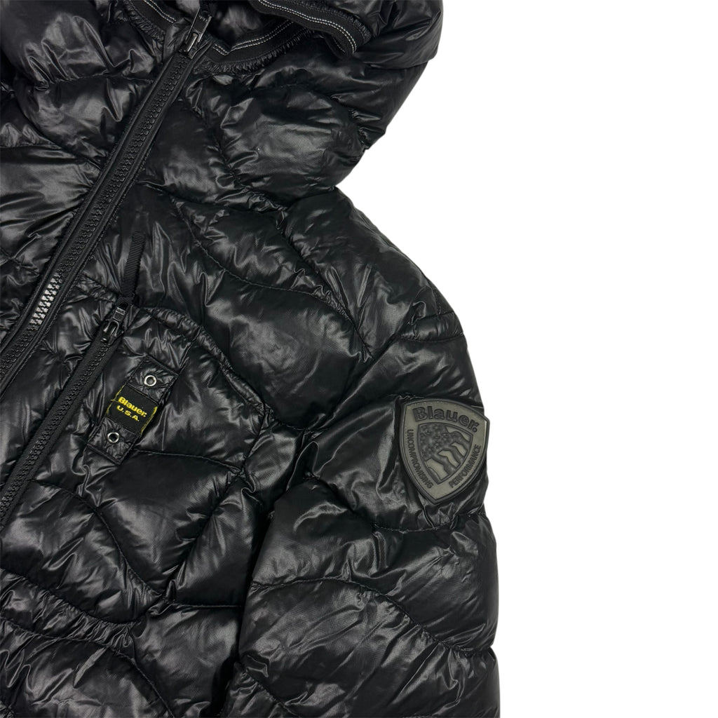 Blauer Pufferjacket (M)