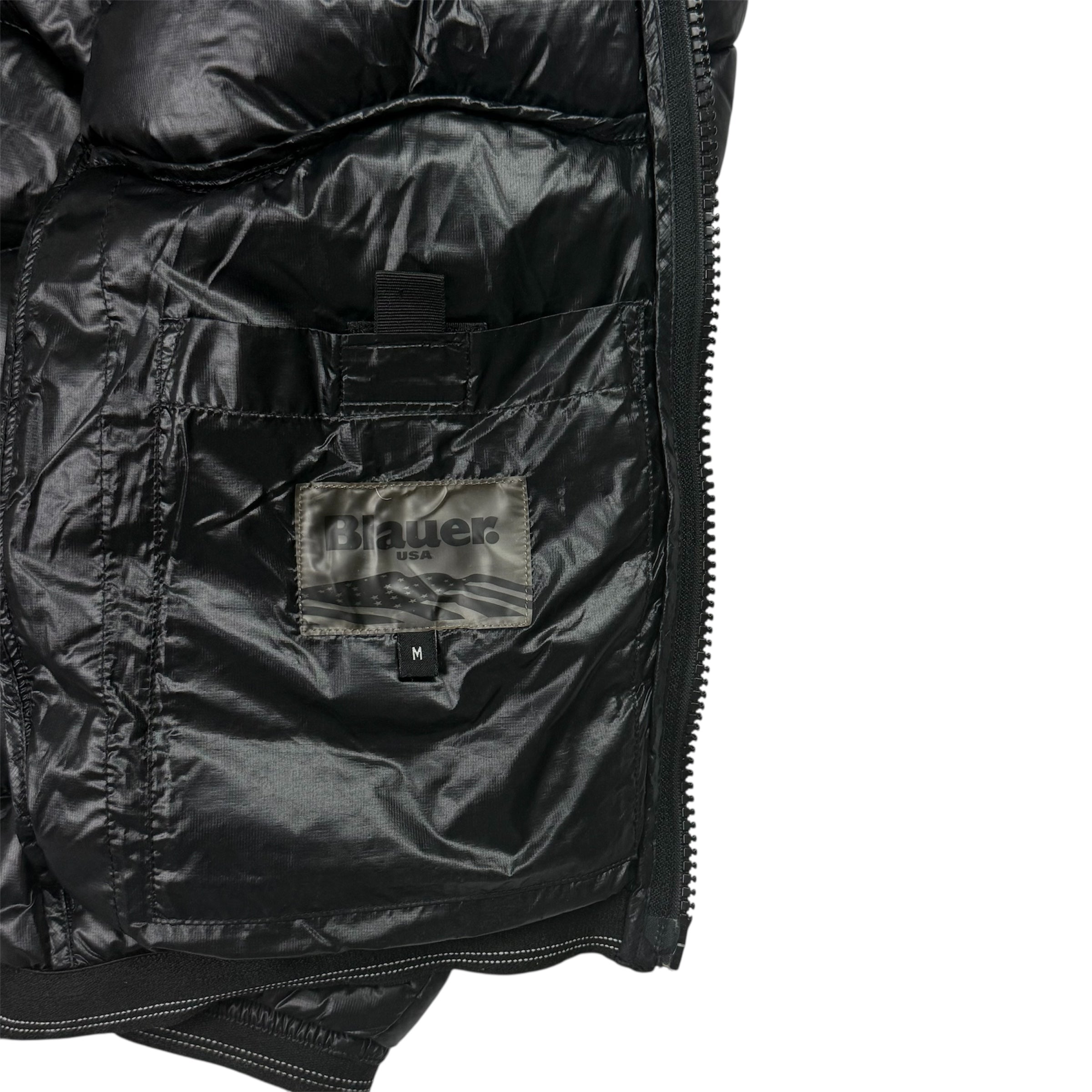 Blauer Pufferjacket (M)