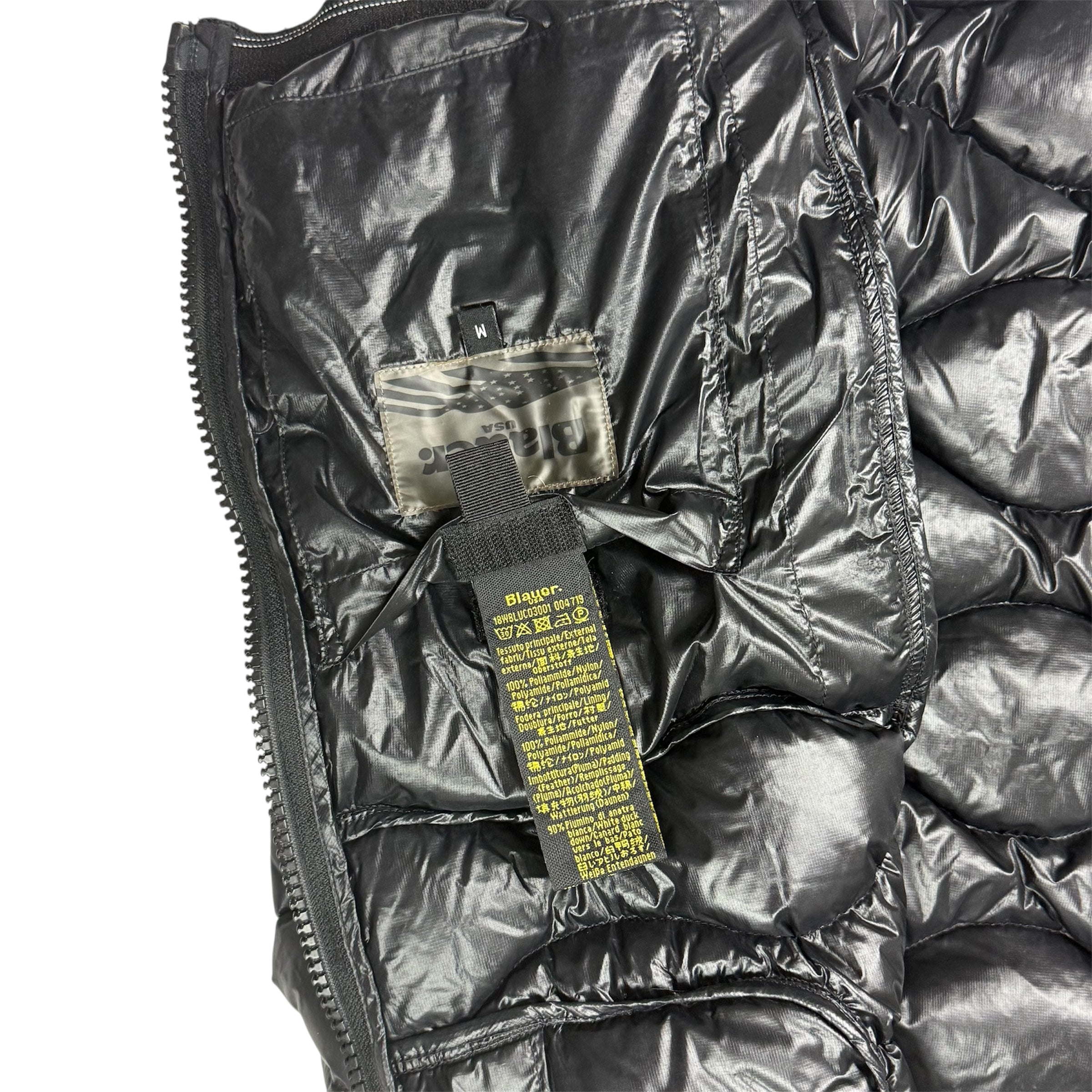 Blauer Pufferjacket (M)