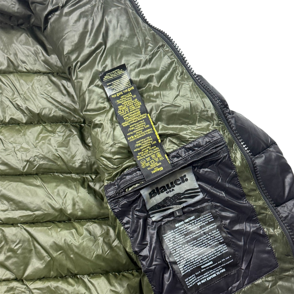 Blauer Pufferjacket (L)