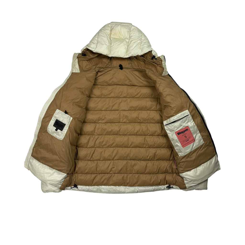 Blauer Pufferjacket (L)