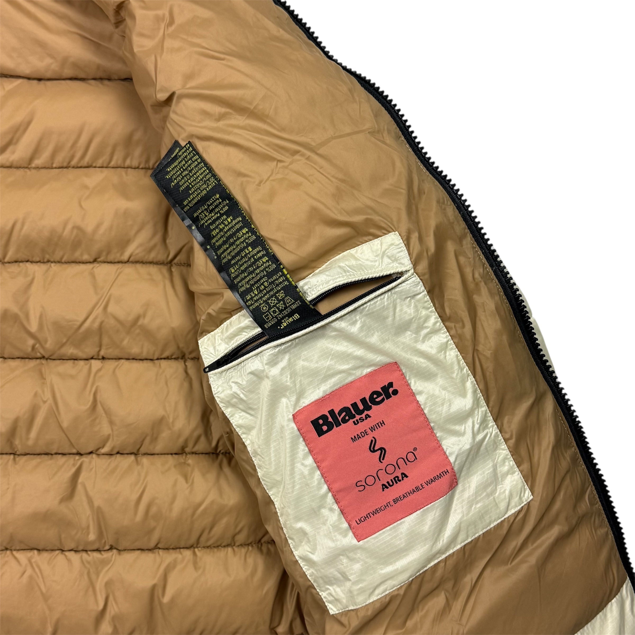 Blauer Pufferjacket (L)