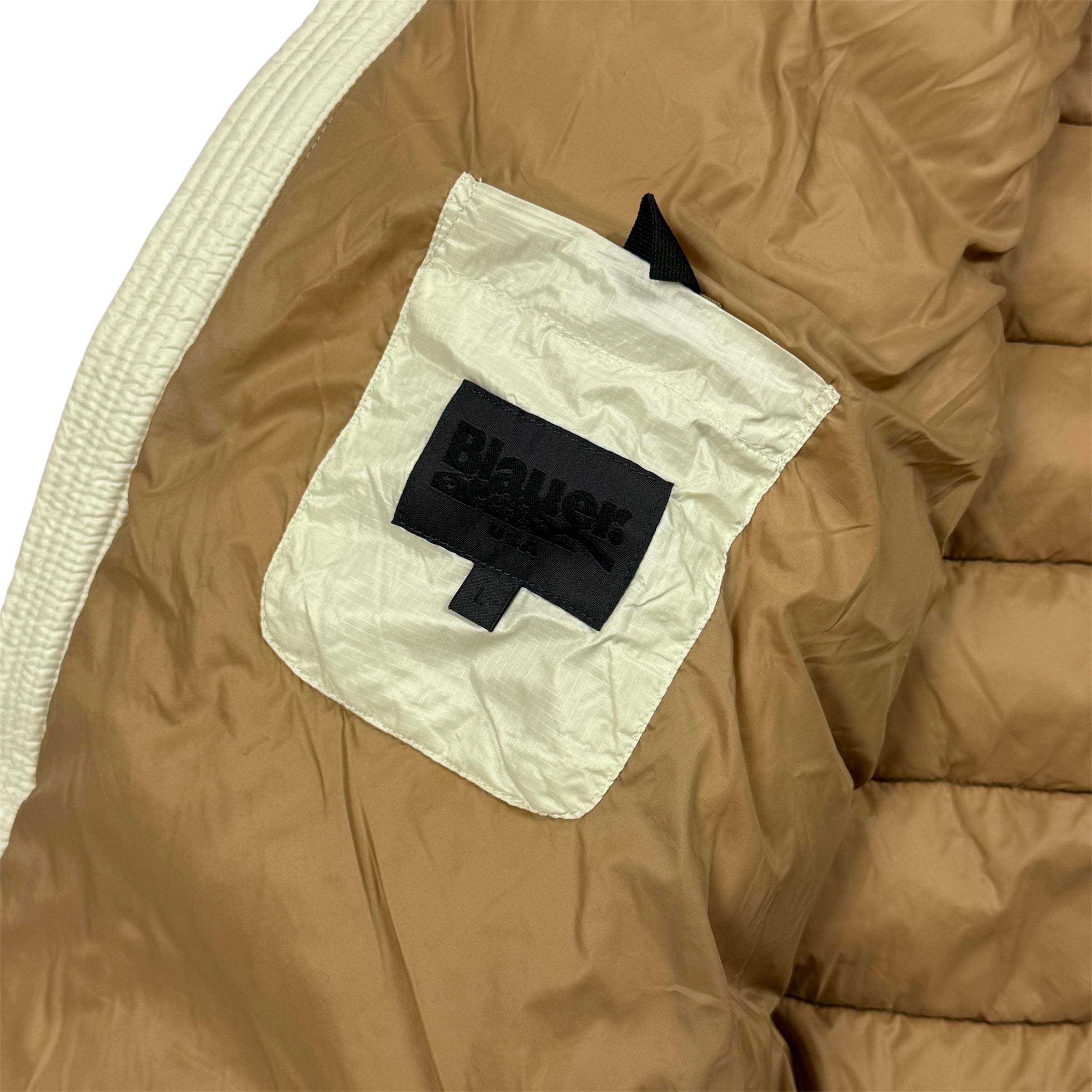 Blauer Pufferjacket (L)