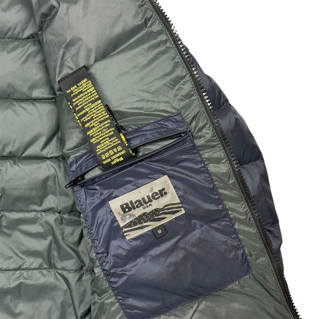 Blauer Pufferjacket (M)