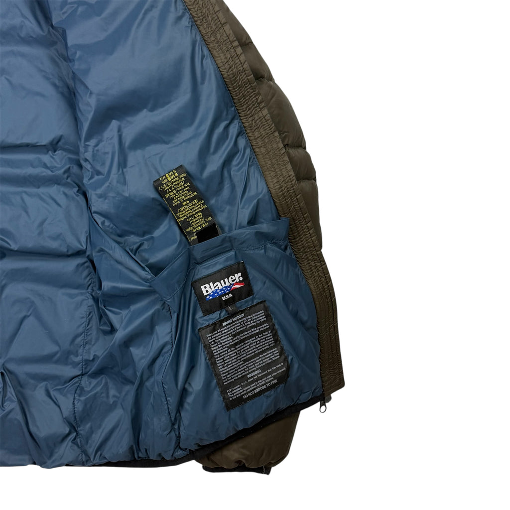 Blauer Pufferjacket (L)