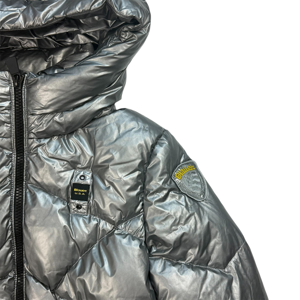 Blauer Pufferjacket (S)