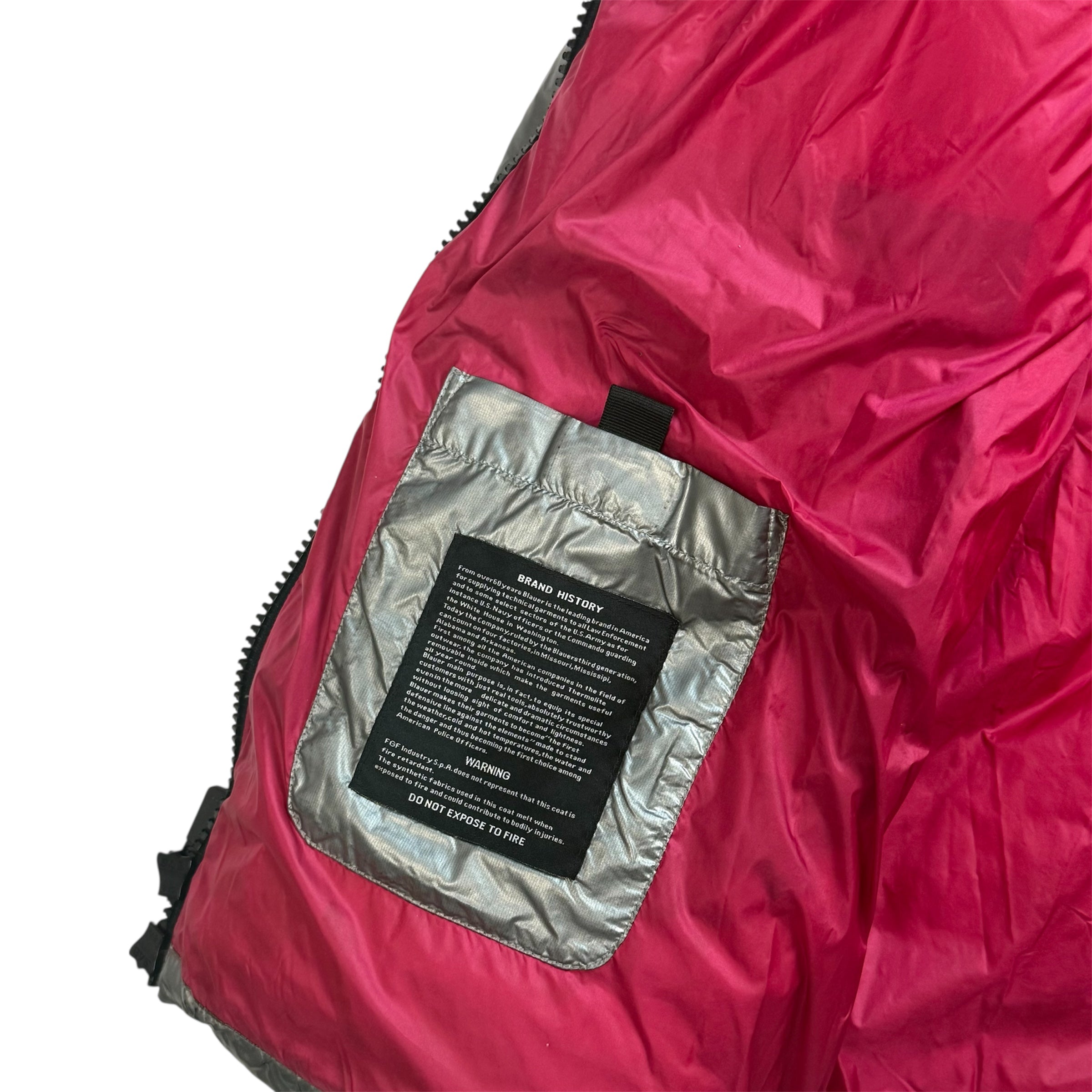 Blauer Pufferjacket (S)