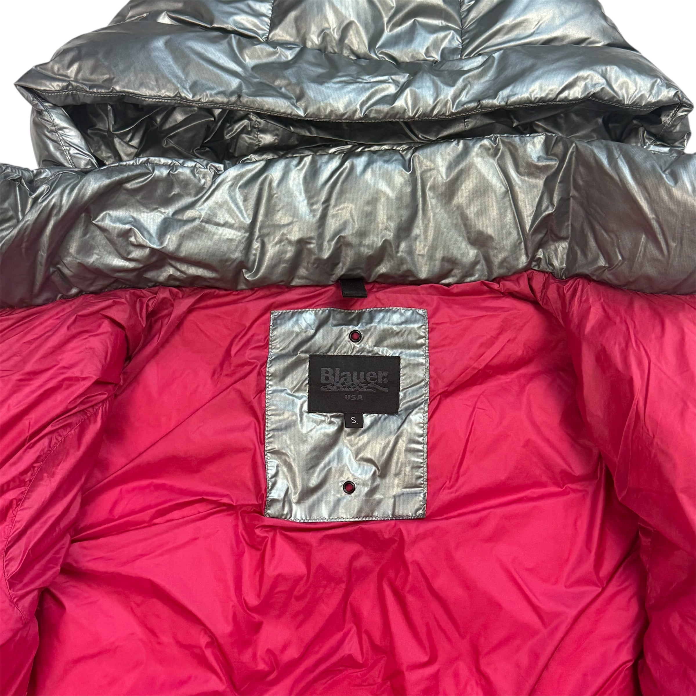 Blauer Pufferjacket (S)