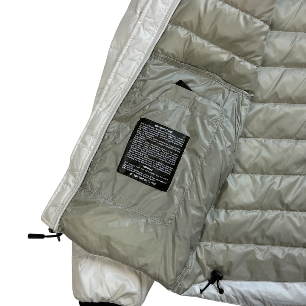 Blauer Pufferjacket (M)