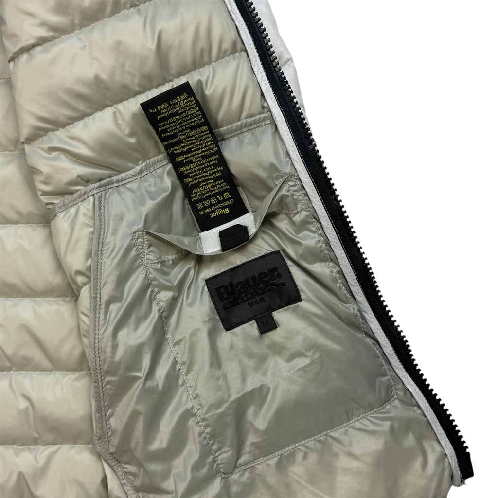 Blauer Pufferjacket (M)