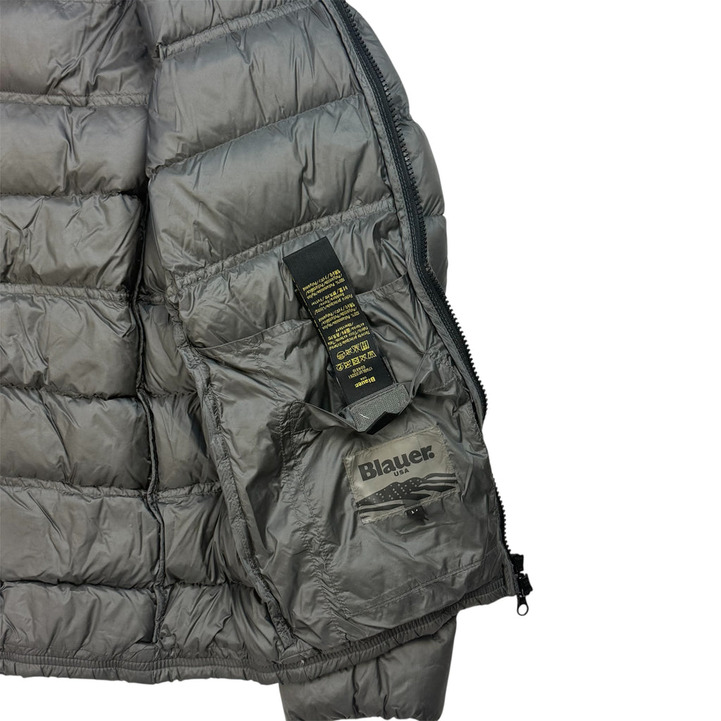 Blauer Pufferjacket (M)