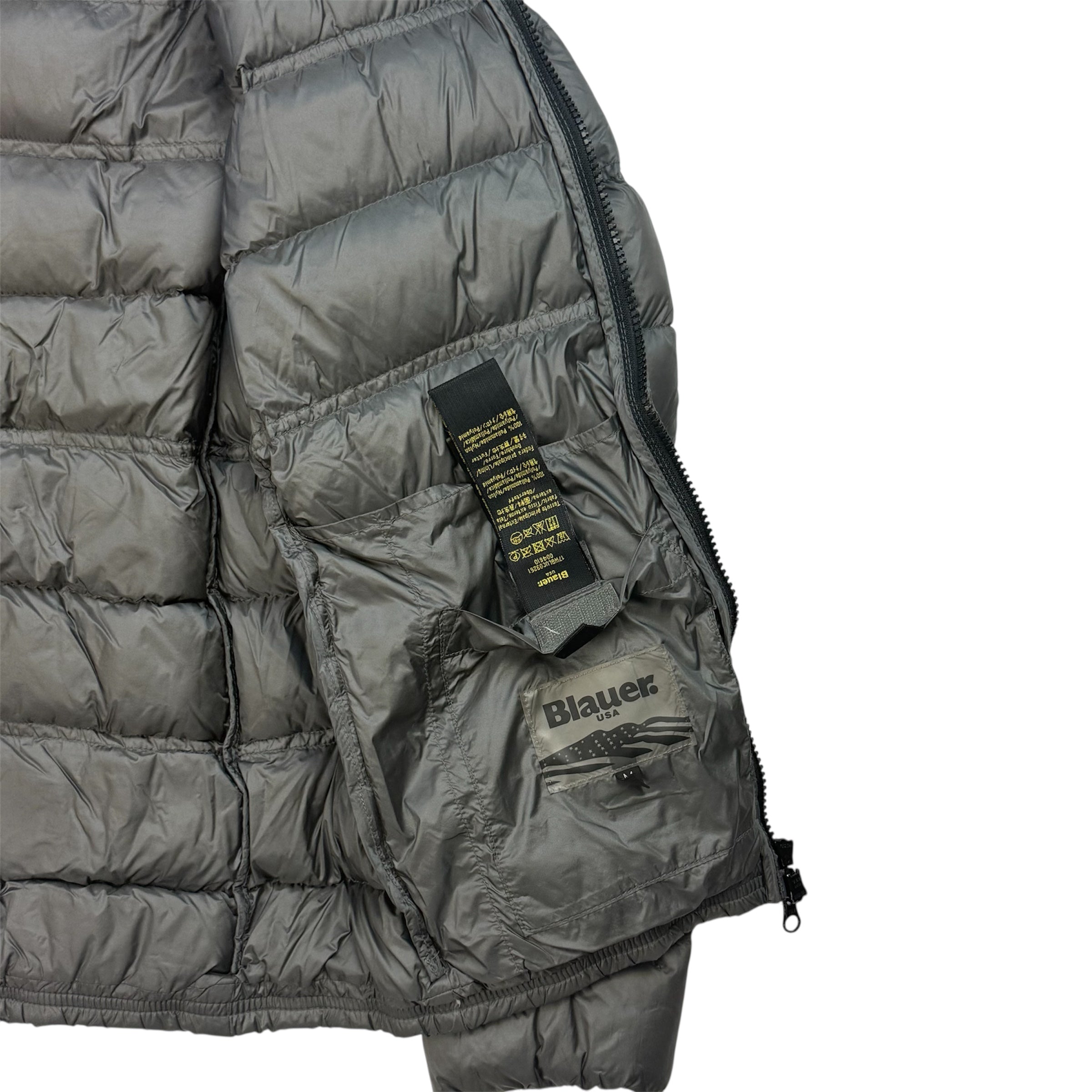 Blauer Pufferjacket (M)