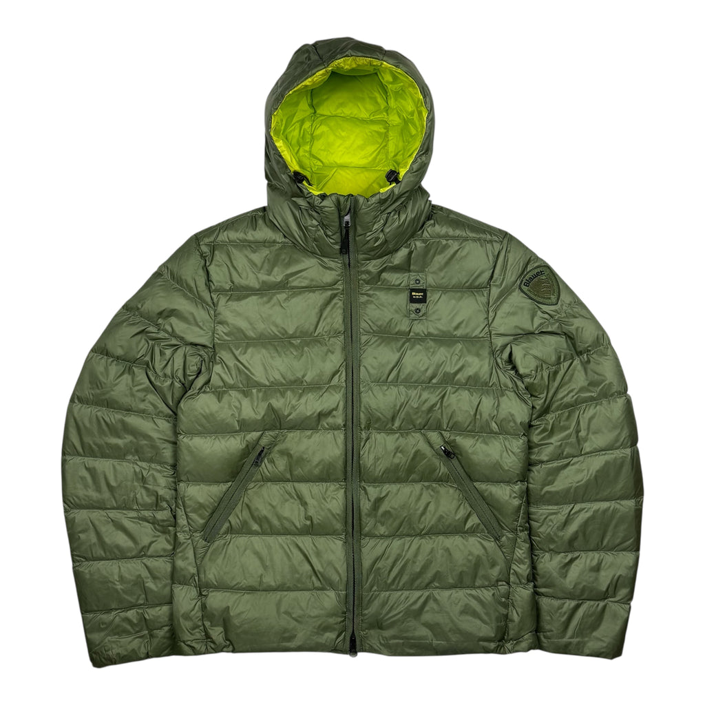 Blauer Puffer (L)